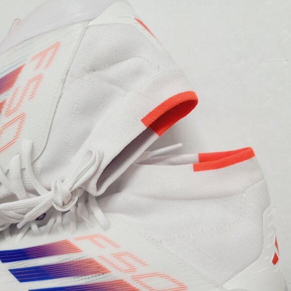 NEW Adidas Womens F50 Elite Mid FG Soccer Cleats ID9203 Size 10 White - Picture 9 of 10